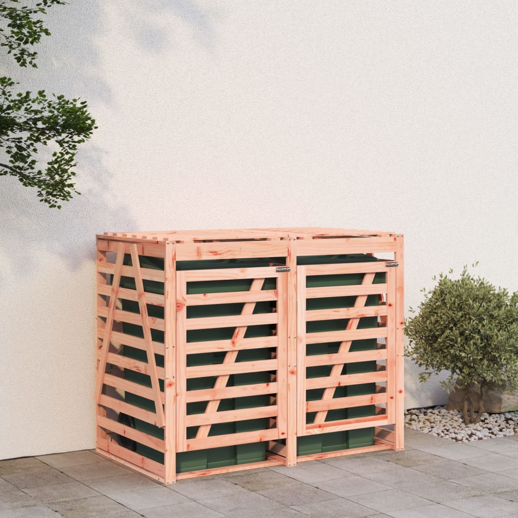 VIDAXL -Containerspeicher doppelt solide Douglashout