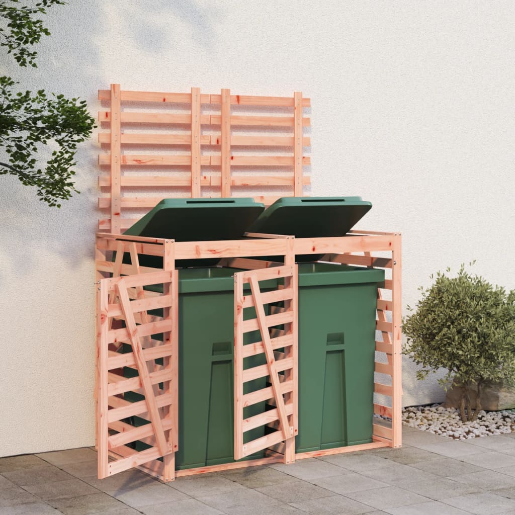 VIDAXL -Containerspeicher doppelt solide Douglashout