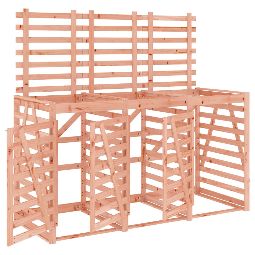 VIDAXL -Containerspeicher dreifach solide Douglashout