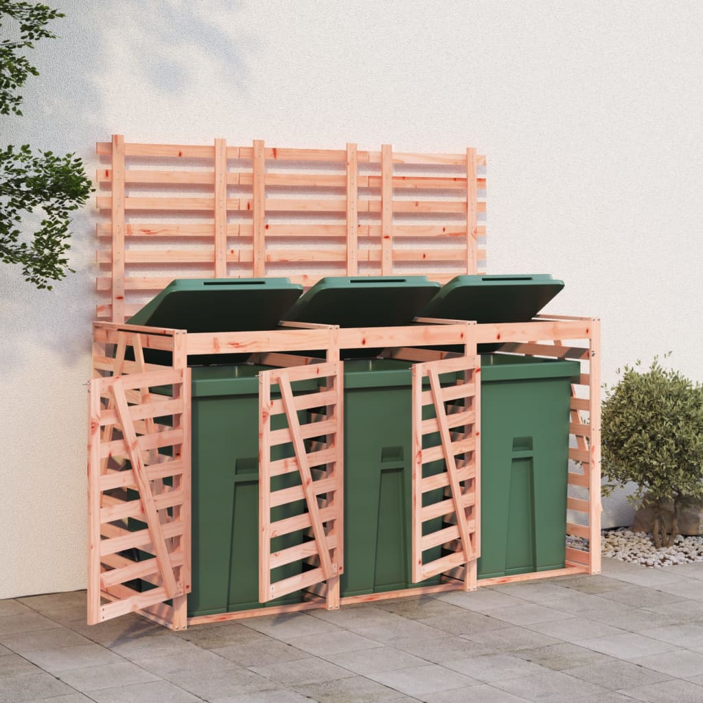 VIDAXL -Containerspeicher dreifach solide Douglashout