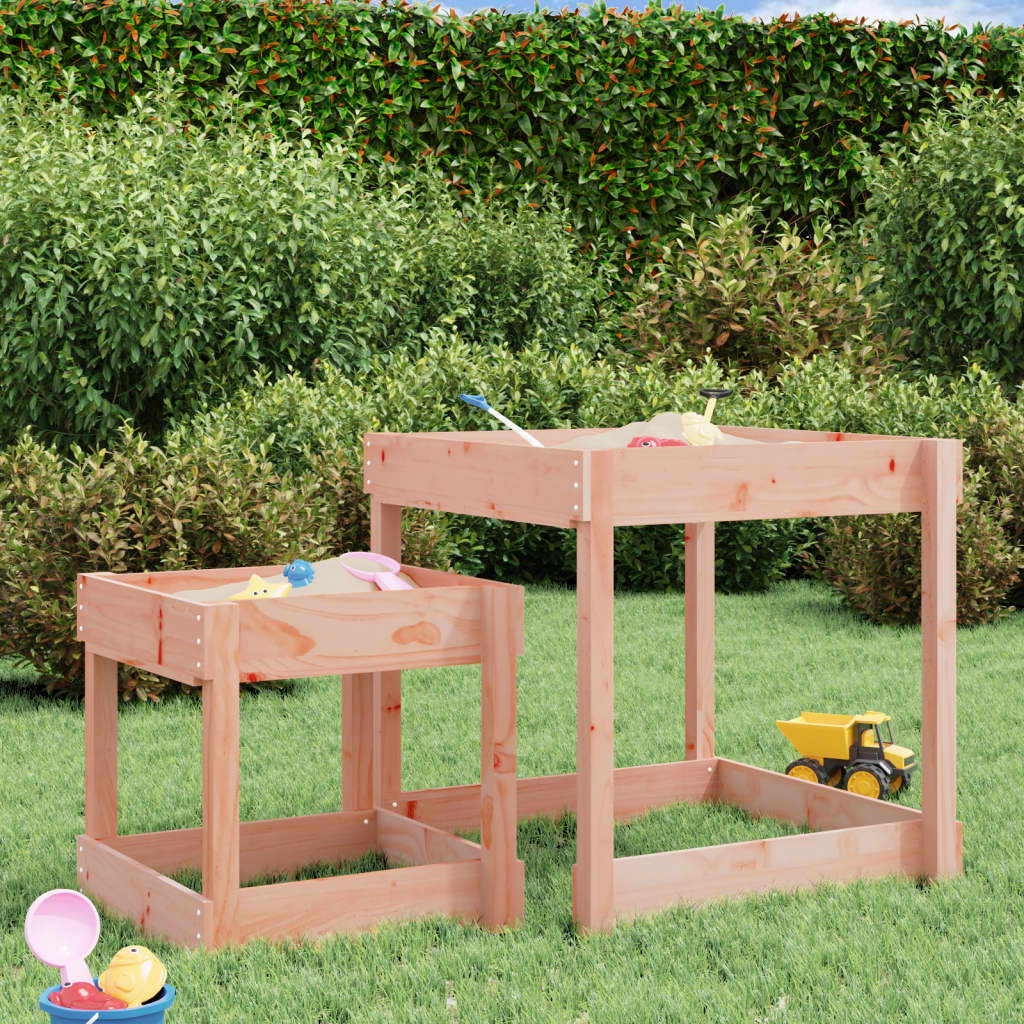 Vidaxl Sandtabellen 2 PCs Solid Douglashout