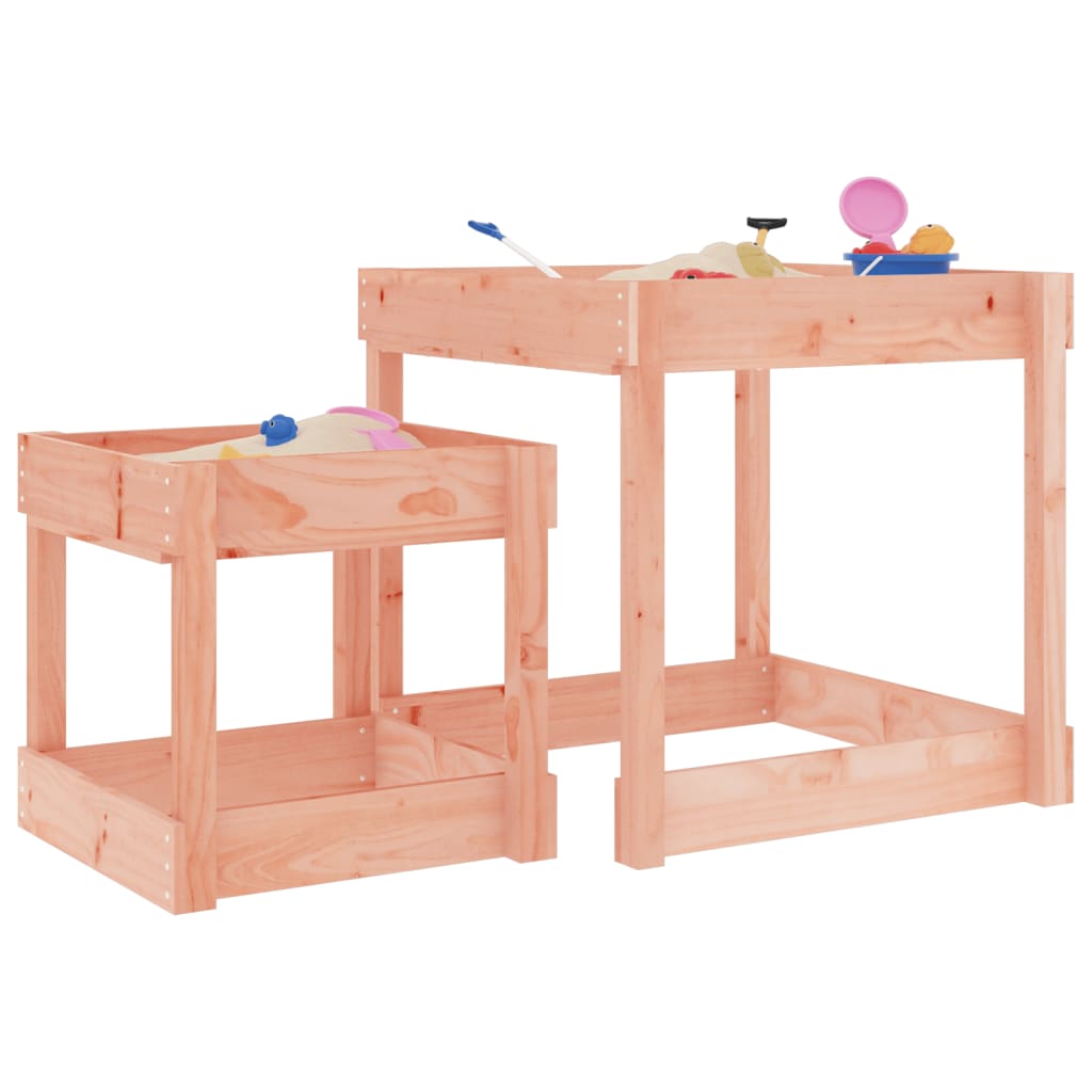 Vidaxl Sandtabellen 2 PCs Solid Douglashout