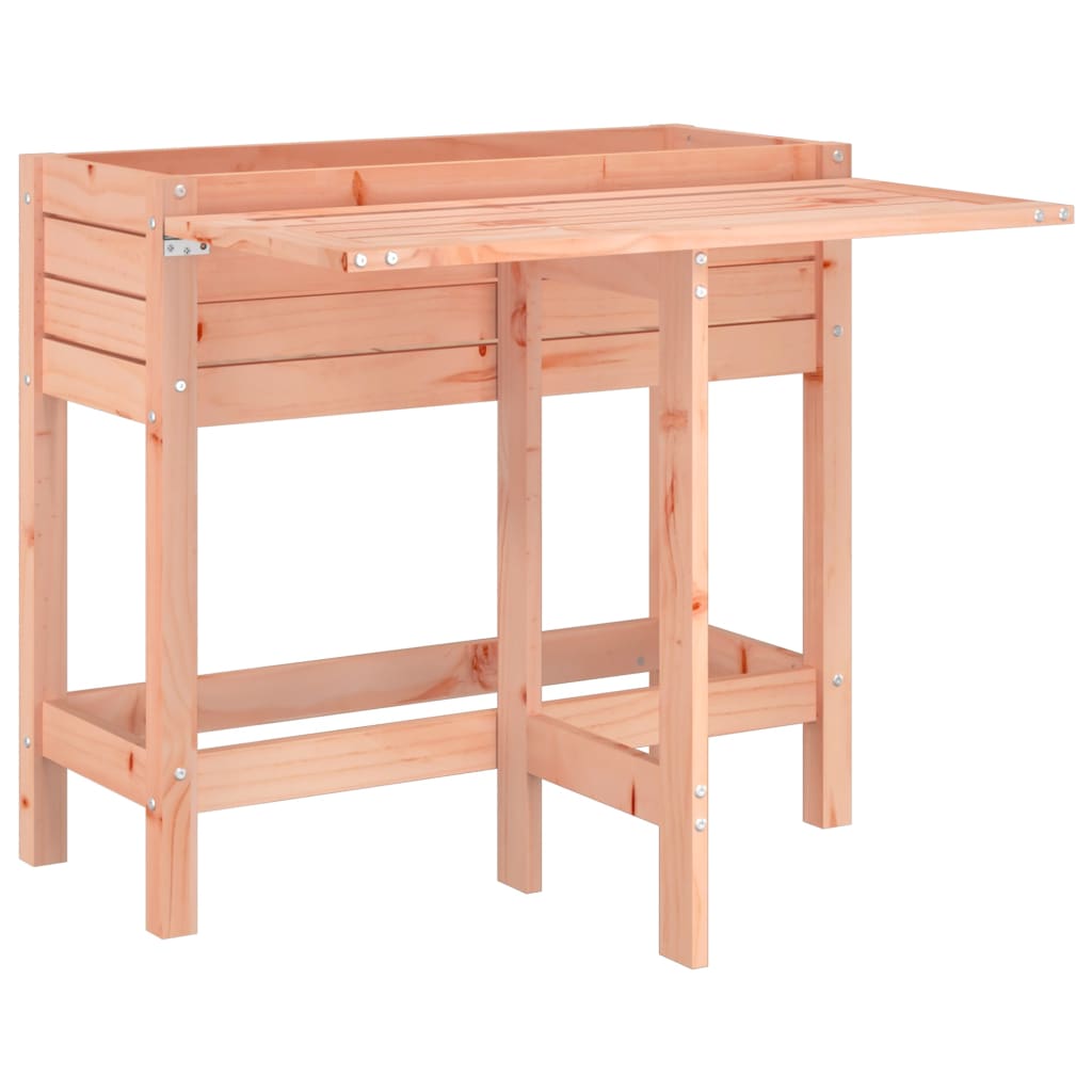 VIDAXL -Planungsbox mit Klapptisch Top Solid Douglashout