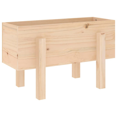 Vidaxx Pflanzgefäß 62x30x38 cm massives Kiefernholz