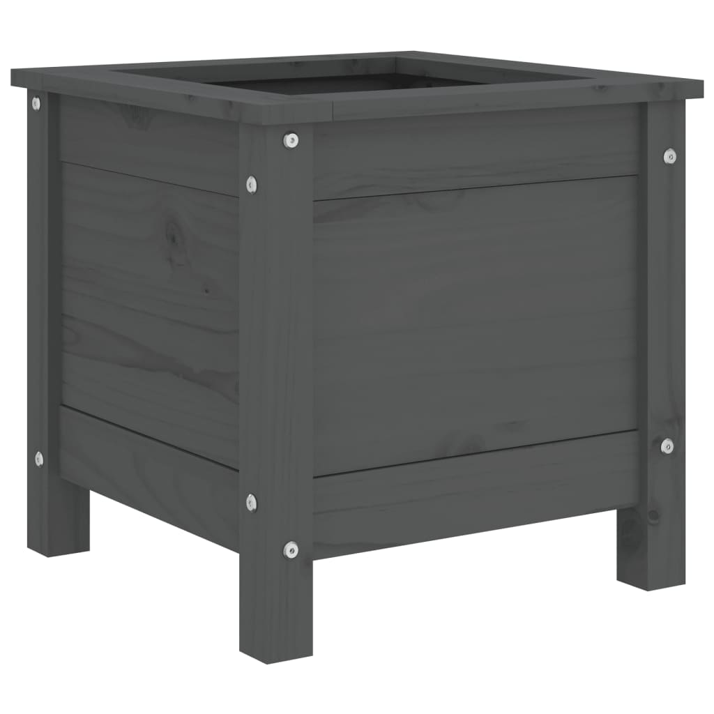 VIDAXL -Planungsbox 40x40x39 cm Festkiefergrau