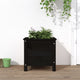 VIDAXL -Planungsbox 40x40x39 cm Festkiefer schwarz