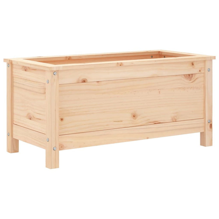 Vidaxx Pflanzgefäß 82,5x40x39 cm massives Kiefernholz
