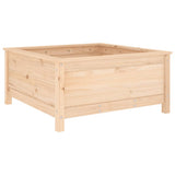 VIDAXL -Planungsbox 82.5x82.5x39 cm Festkiefer - afbeelding 2