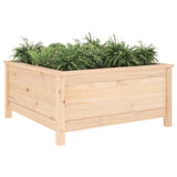 VIDAXL -Planungsbox 82.5x82.5x39 cm Festkiefer - afbeelding 3