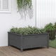 VIDAXL -Planungsbox 82.5x82.5x39 cm Festkiefergrau
