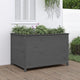 VIDAXL -Pflanzer erhöht 119,5 x 82,5 x 78 cm Festkieferngrau grau grau