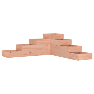 Vidaxx Pflanzgefäß 4-lagig 106x104,5x36 cm massives Douglasholz