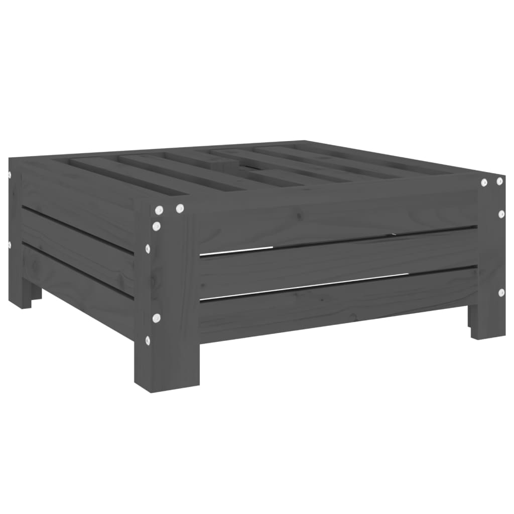 Vidaxl Parasol Footing Festkiefergrau