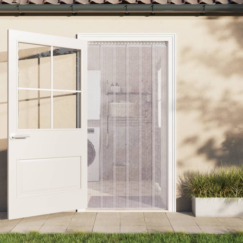 Vidaxl Deurgoordijn 200x1,6 mm 50 m PVC transparent