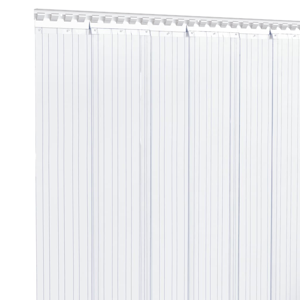Vidaxl -Türvorhang 300x2,6 mm 10 m PVC transparent