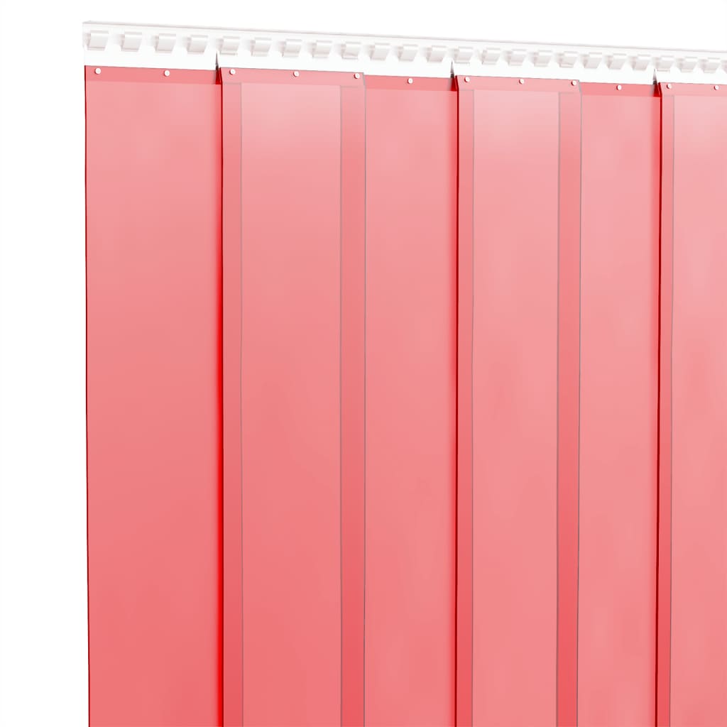 Vidaxl Deurboordijn 200x1,6 mm 10 m PVC -Rot
