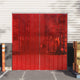 Vidaxl Deurboordijn 200x1,6 mm 10 m PVC -Rot