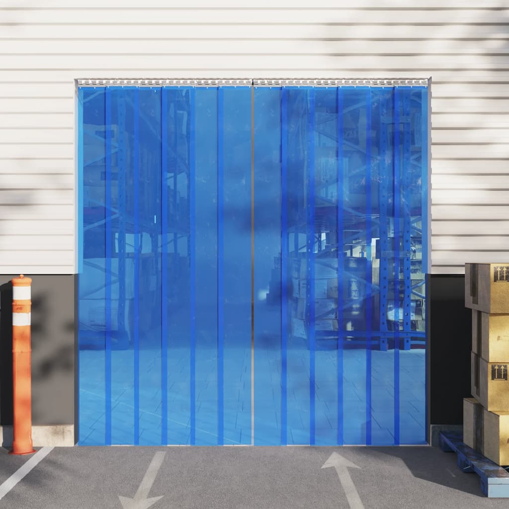 Vidaxl Deurboordijn 200x1,6 mm 25 m PVC Blau