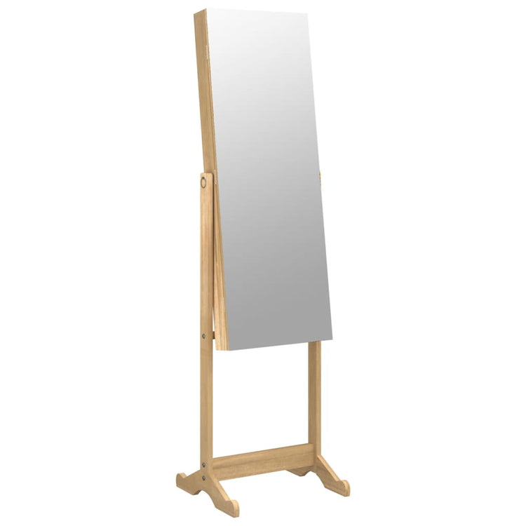 VIDAXL -Schmuckschrank mit Spiegel 42x38x152 cm abgelöst