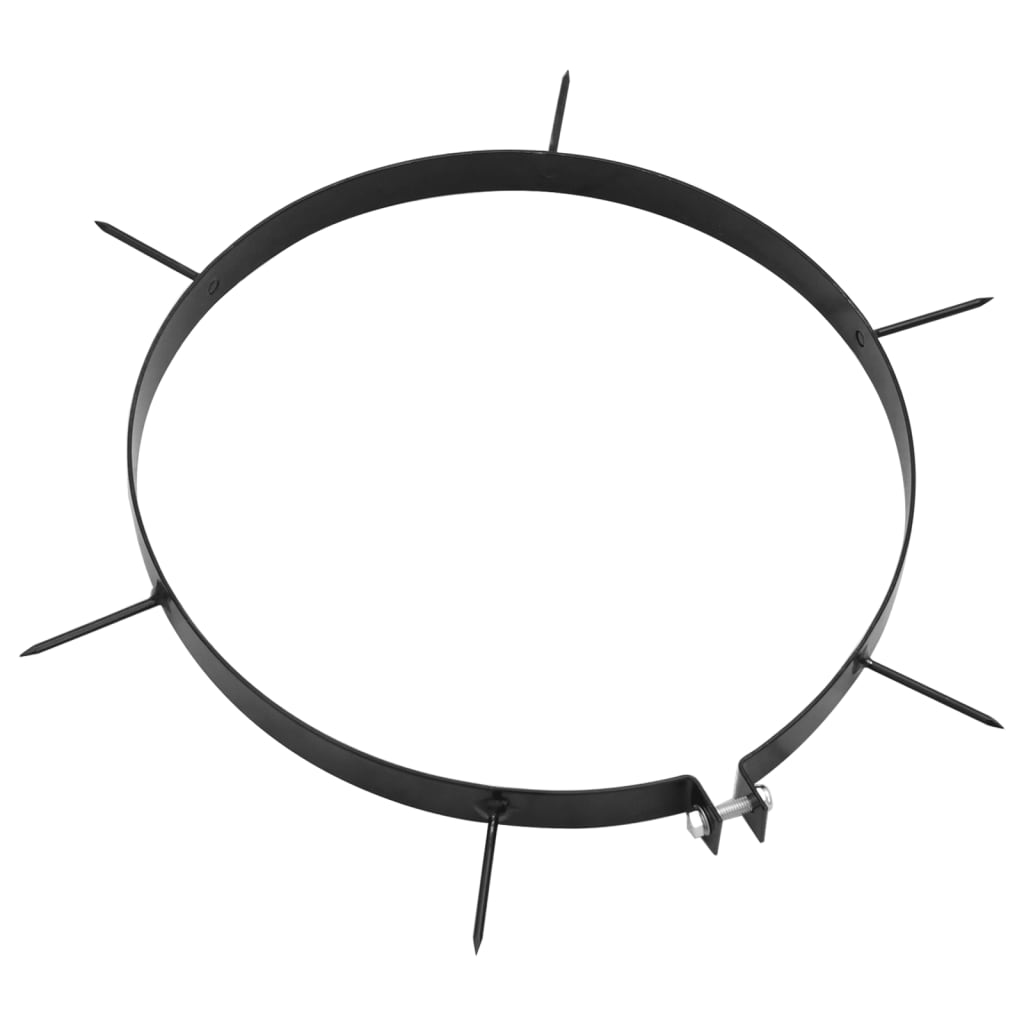VIDAXL -Belüftungsklemmen 5 ST mit Spikes Ø 30 cm Eisen
