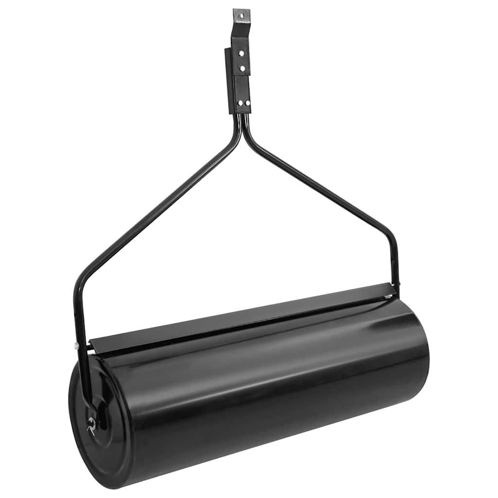 Vidaxl Gazonroller 63 l Eisenschwarz