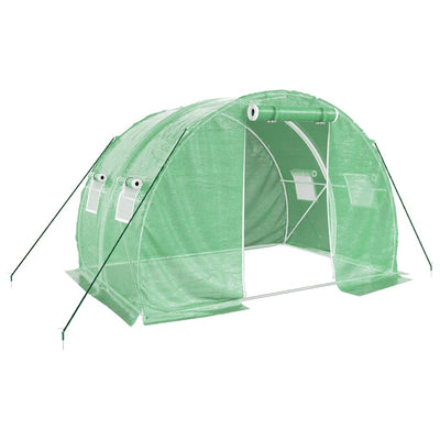 Vidaxl Tuinkas mit Stahlrahmen 6 m² 3x2x2 m