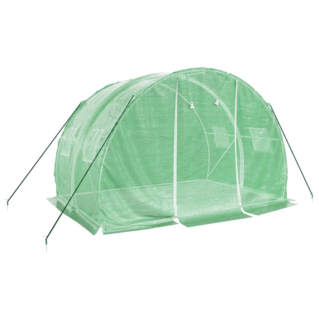 Vidaxl Tuinkas mit Stahlrahmen 6 m² 3x2x2 m