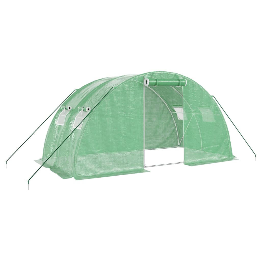 Vidaxl Tuinkas mit Stahlrahmen 8 m² 4x2x2 m
