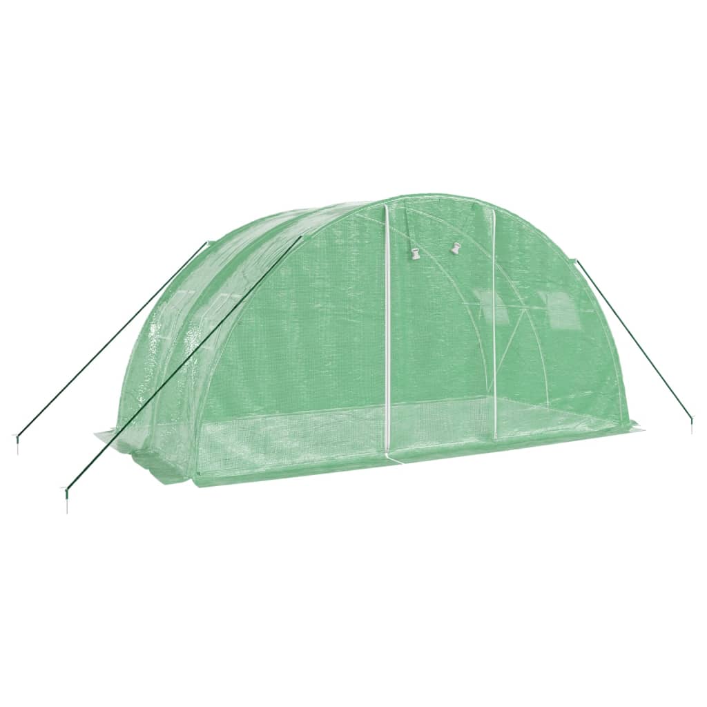 Vidaxl Tuinkas mit Stahlrahmen 8 m² 4x2x2 m