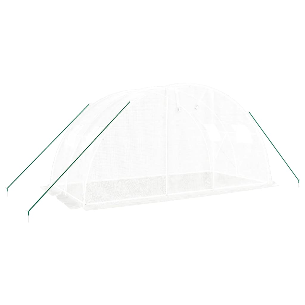 Vidaxl Tuinkas mit Stahlrahmen 8 m² 4x2x2 m