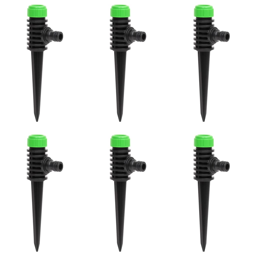 Vidaxl Sprühgeräte 6 ST 3x6x19,5 cm und pp grün und schwarz