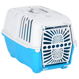 VIDAXL -Reisekorb 48x31.5x33 cm Polypropen weiß und blau - afbeelding 2