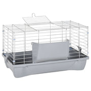 Vidaxl Animal Loft Smalltiere 58x32x31 cm Polypropen und Metallgrau - afbeelding 2