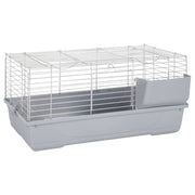 Vidaxl Animal Loft Smalltiere 80x45x39 cm Polypropen und Metallgrau - afbeelding 3