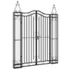 Vidaxx Tor 121x8x150 cm Schmiedeeisen schwarz