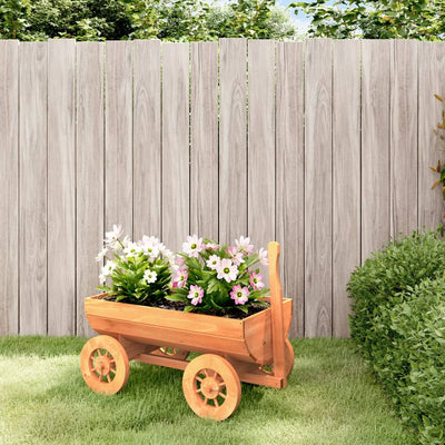 VIDAXL -Auto dekorativ 70x43x54 cm Festkieferholz