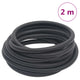 Vidaxl Air Hose Hybrid 0,6 '' 2 m Gummi und PVC Schwarz