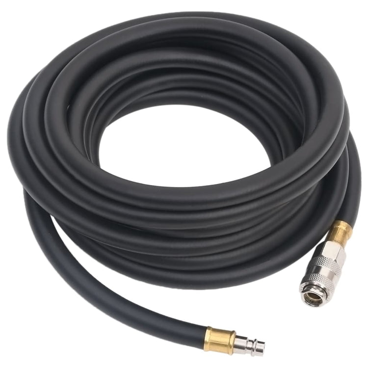 Vidaxl Air Hose Hybrid 0,6 '' 2 m Gummi und PVC Schwarz