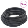 Vidaxl Air Hose Hybrid 0,6 '' 5 m Gummi und PVC Schwarz