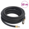 Vidaxl Air Hose Hybrid 0,6 '' 10 m Gummi und PVC Schwarz