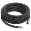 Vidaxl Air Hose Hybrid 0,6 '' 10 m Gummi und PVC Schwarz