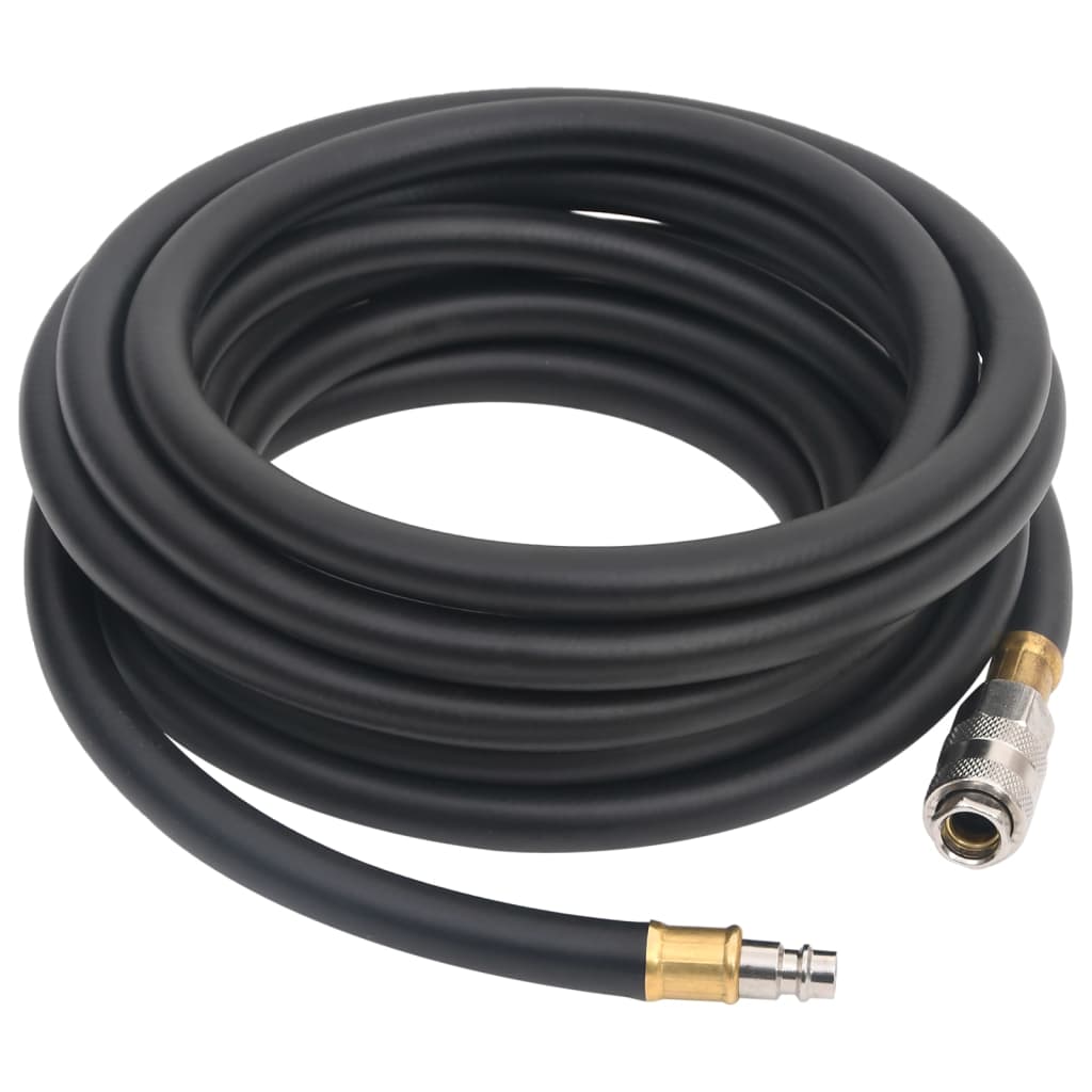 Vidaxl Air Hose Hybrid 0,6 '' 10 m Gummi und PVC Schwarz