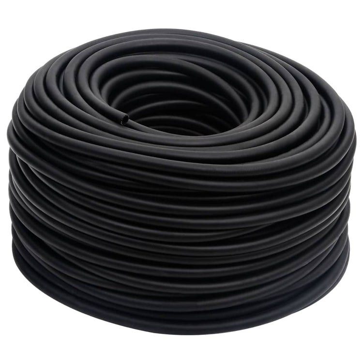 Vidaxl Air Hose Hybrid 0,6 '' 50 m Gummi und PVC Schwarz