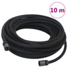 Vidaxl Tropfschlauch 0,6 '' 10 m Gummischwarz