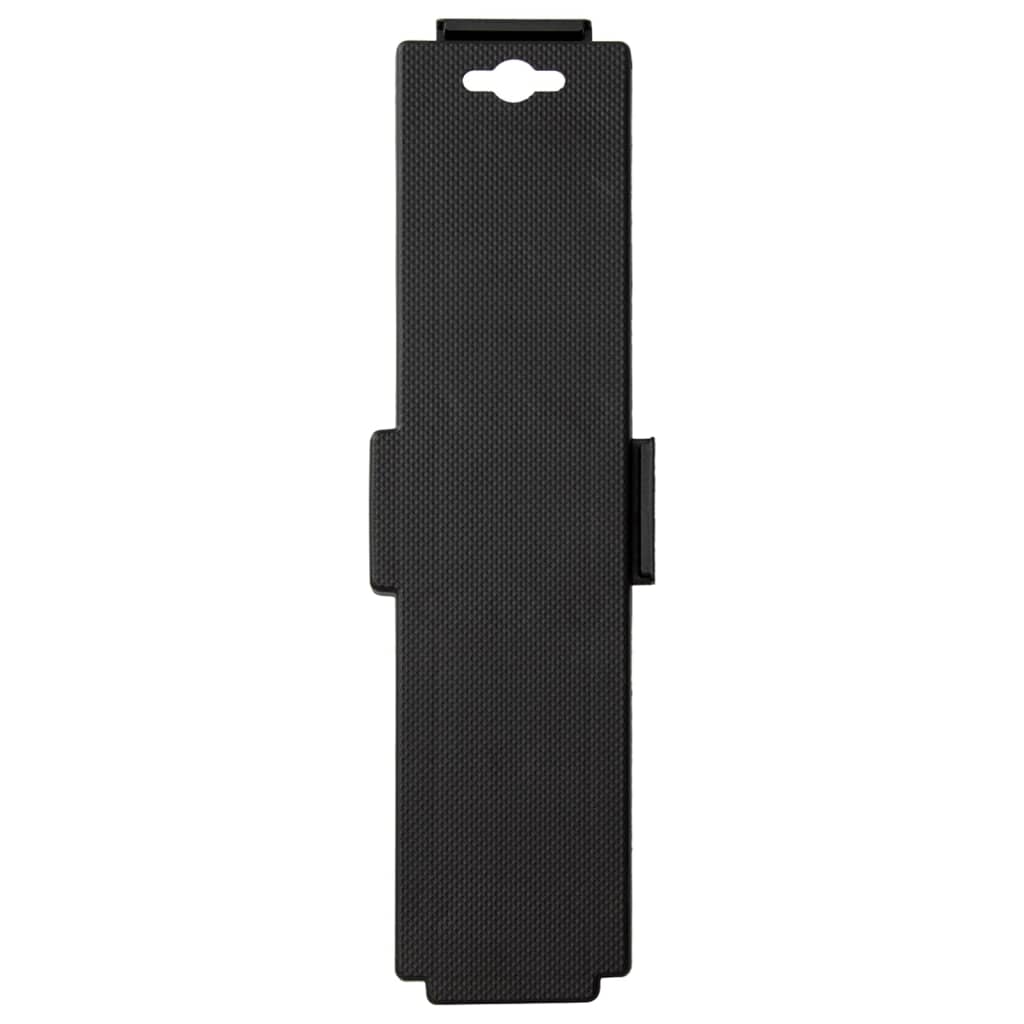 Vidaxl bewegende Hunde mit 4 Rädern 2 PCs 170 kg Polypropen Schwarz