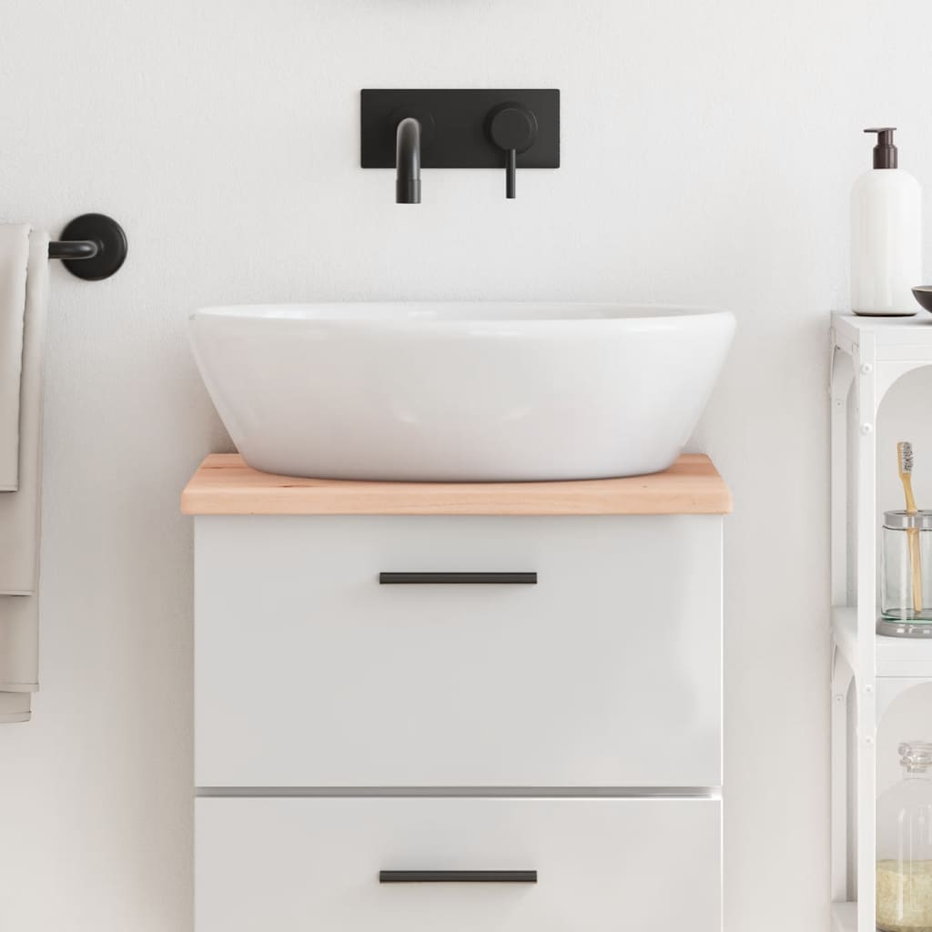 VIDAXL WASHBAIN TABELLE 40x30x2 cm Unbehandeltes massives Holz