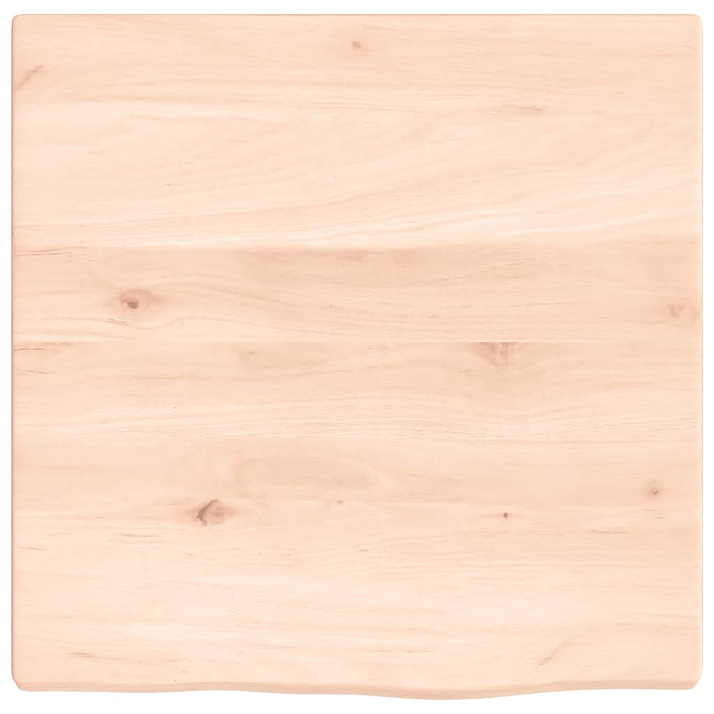 VIDAXL WASHBAIN -Blatt 40 x 40 x 2 cm unbehandeltes festes Holz
