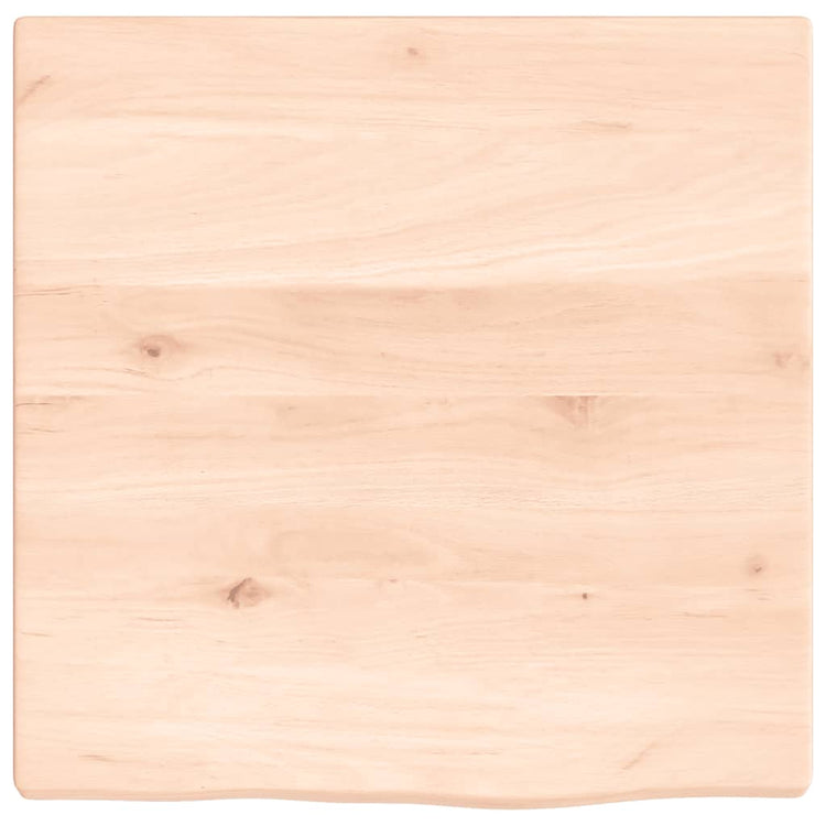 VIDAXL WASHBAIN -Blatt 40 x 40 x 2 cm unbehandeltes festes Holz