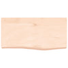 VIDAXL WASHBAIN-Blatt 60x30x (2-6) cm unbehandeltes festes Holz