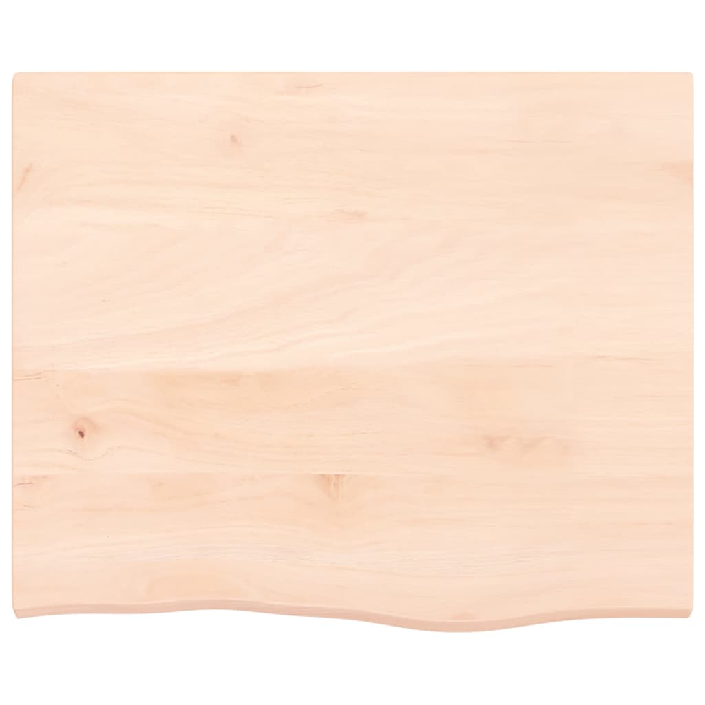 Vidaxx Waschtischplatte 60x50x2 cm unbehandeltes Massivholz